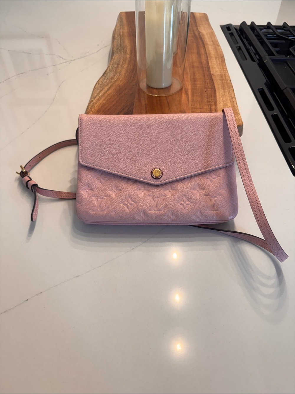 Louis Vuitton Pink Monogram Envelope Crossbody